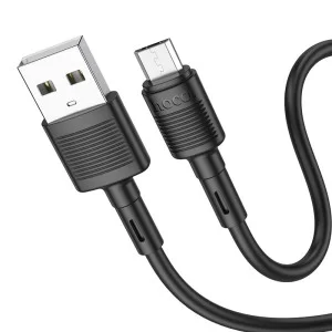 Кабель Hoco X83 Victory Micro USB 2.4A (1m) [Black]